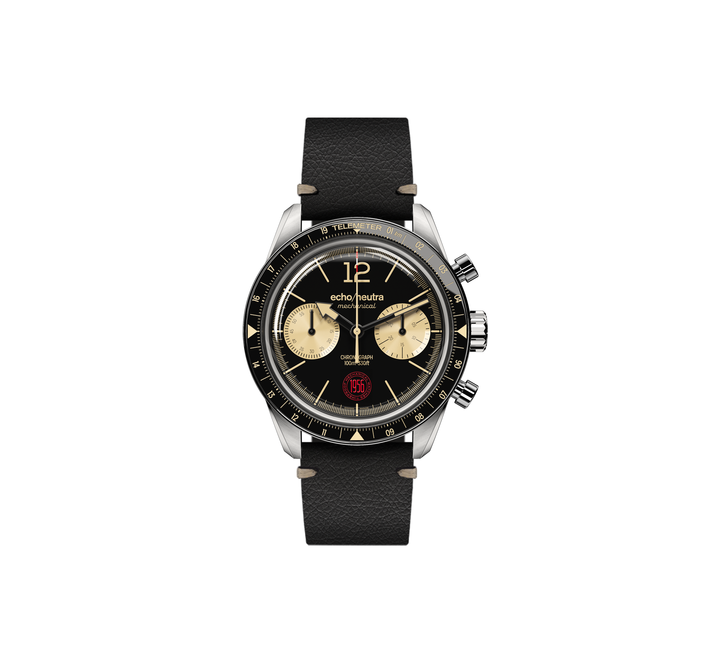 1956 Chrono Black | Swiss Made | echo/neutra