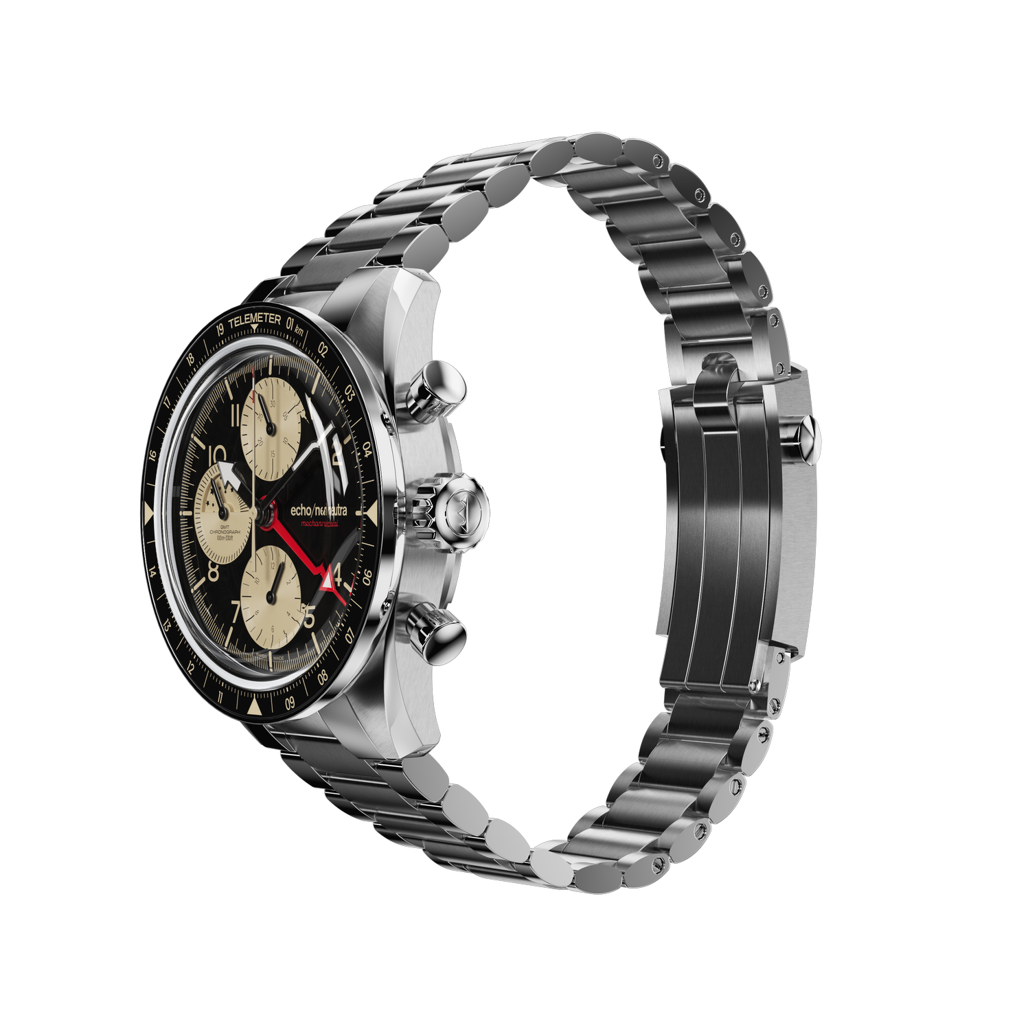 1956 Chrono GMT Black & Sand