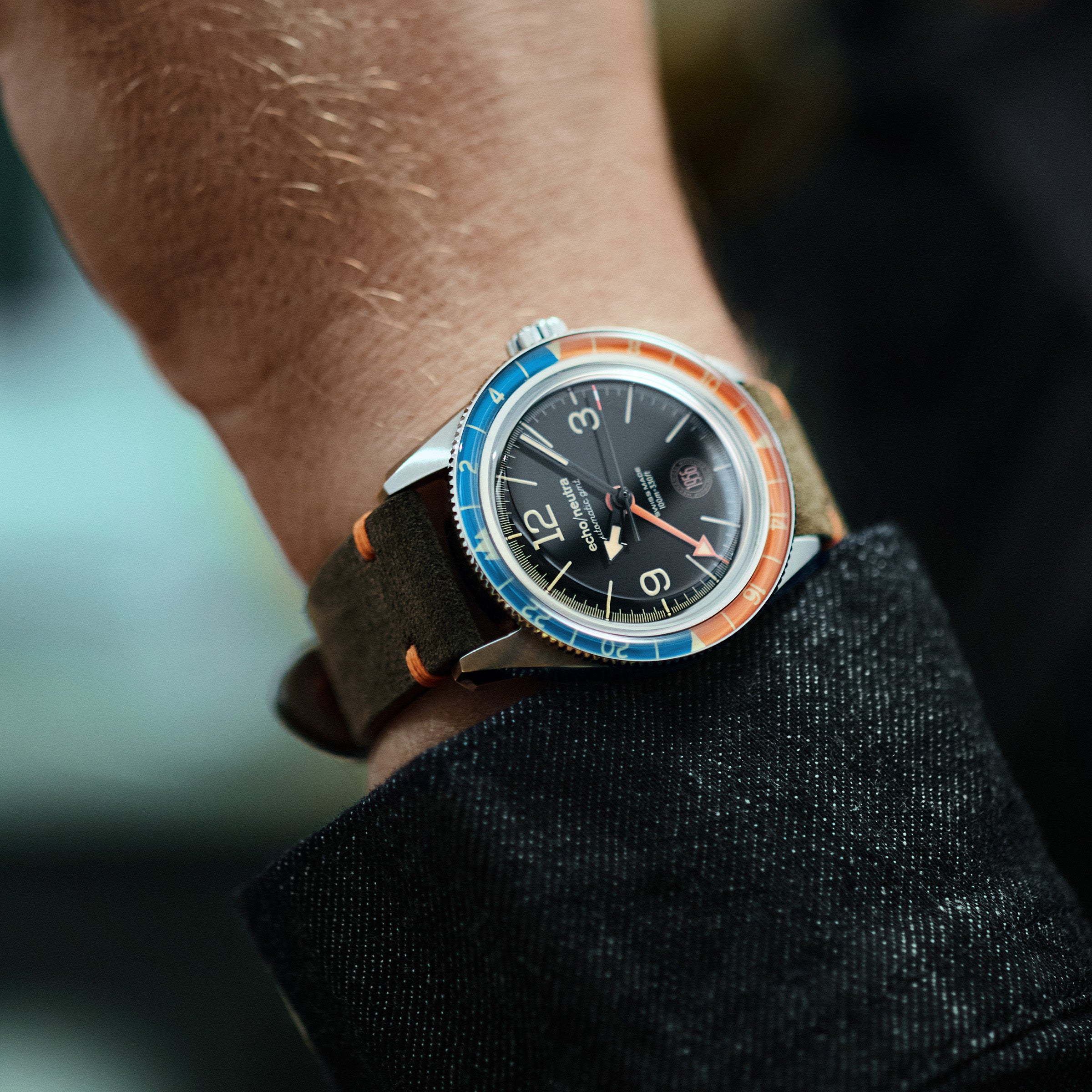 1956 GMT Black | Swiss Made | echo/neutra