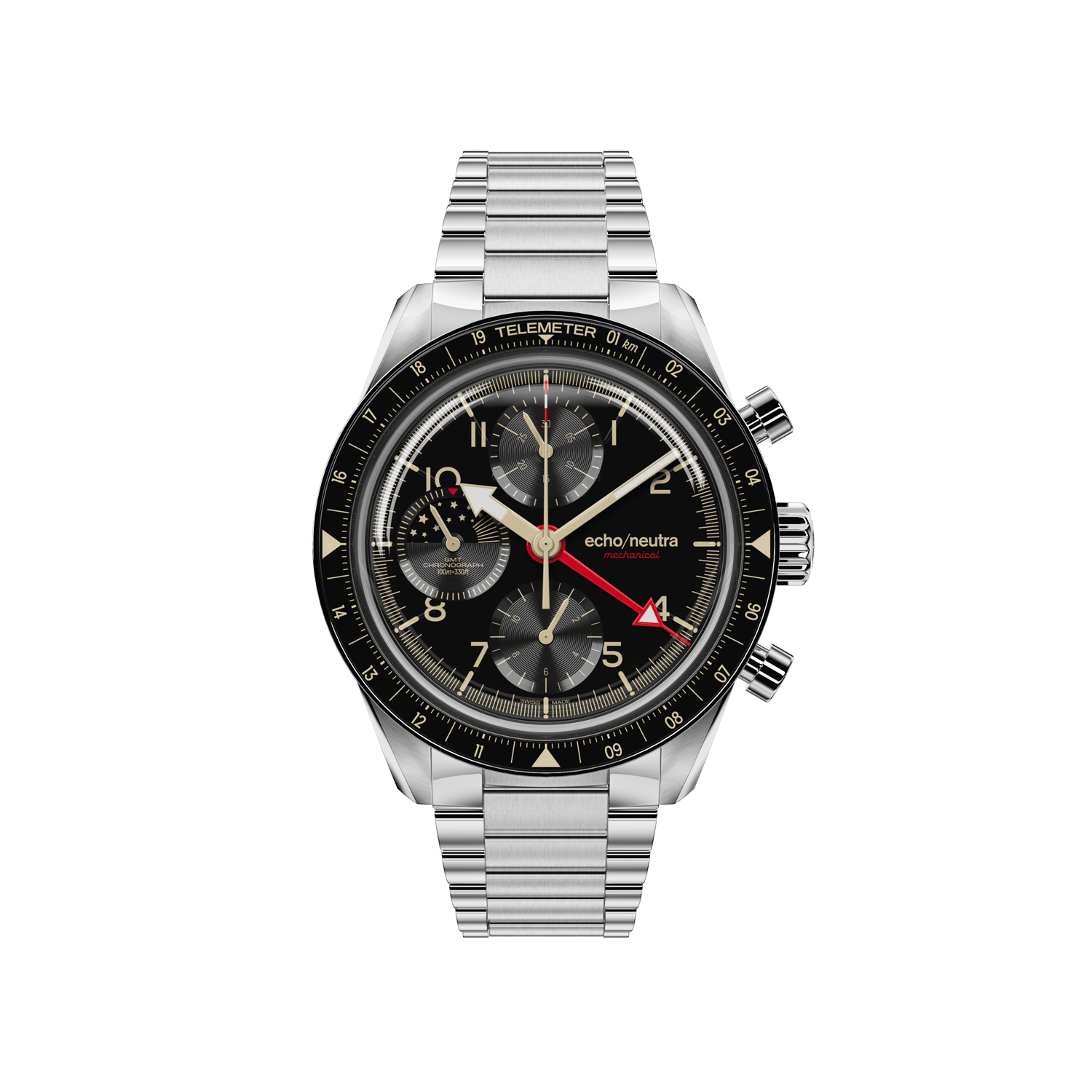 1956 | Chronographe GMT Noir