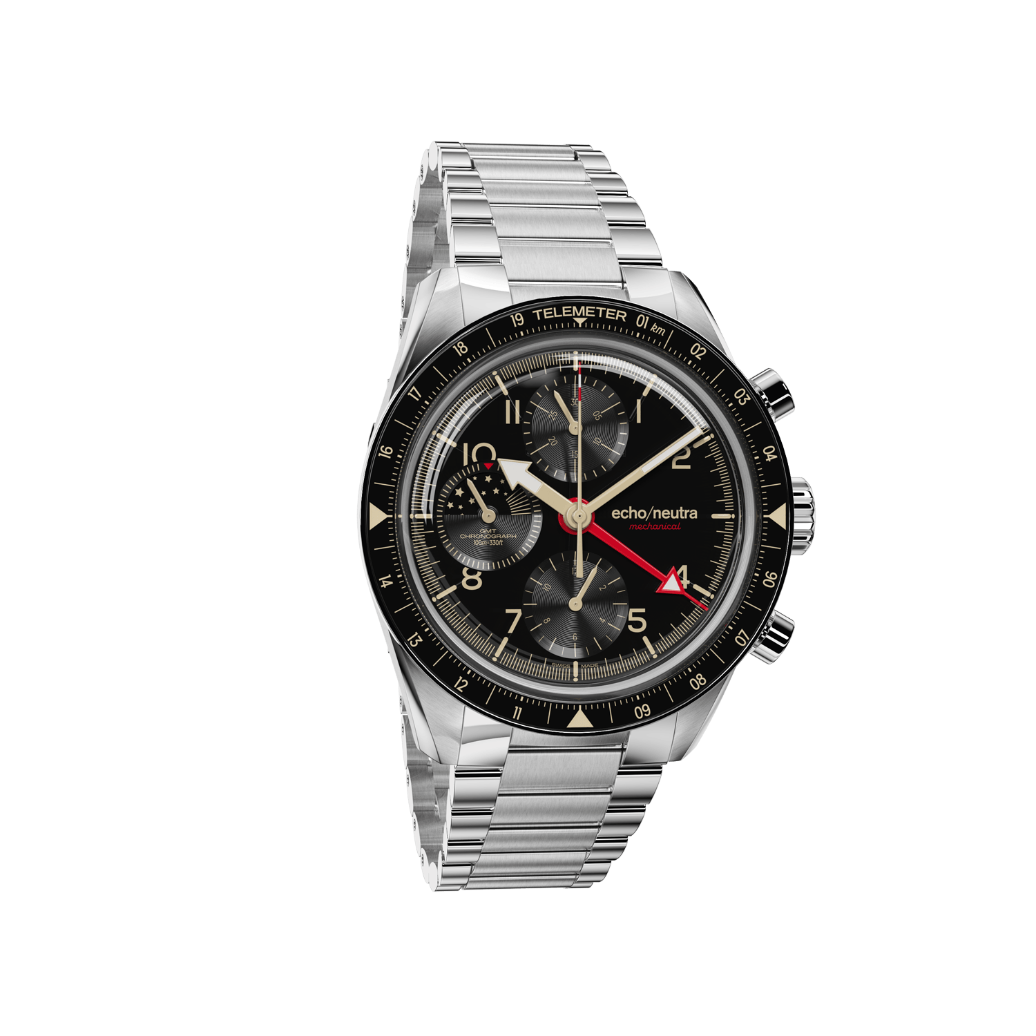 1956 | Chronographe GMT Noir