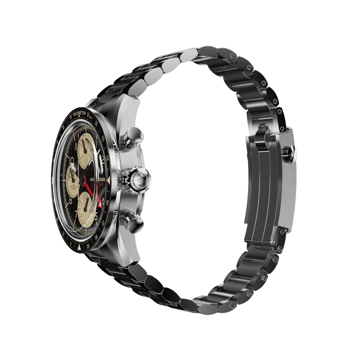 1956 Chrono GMT Black & Sand